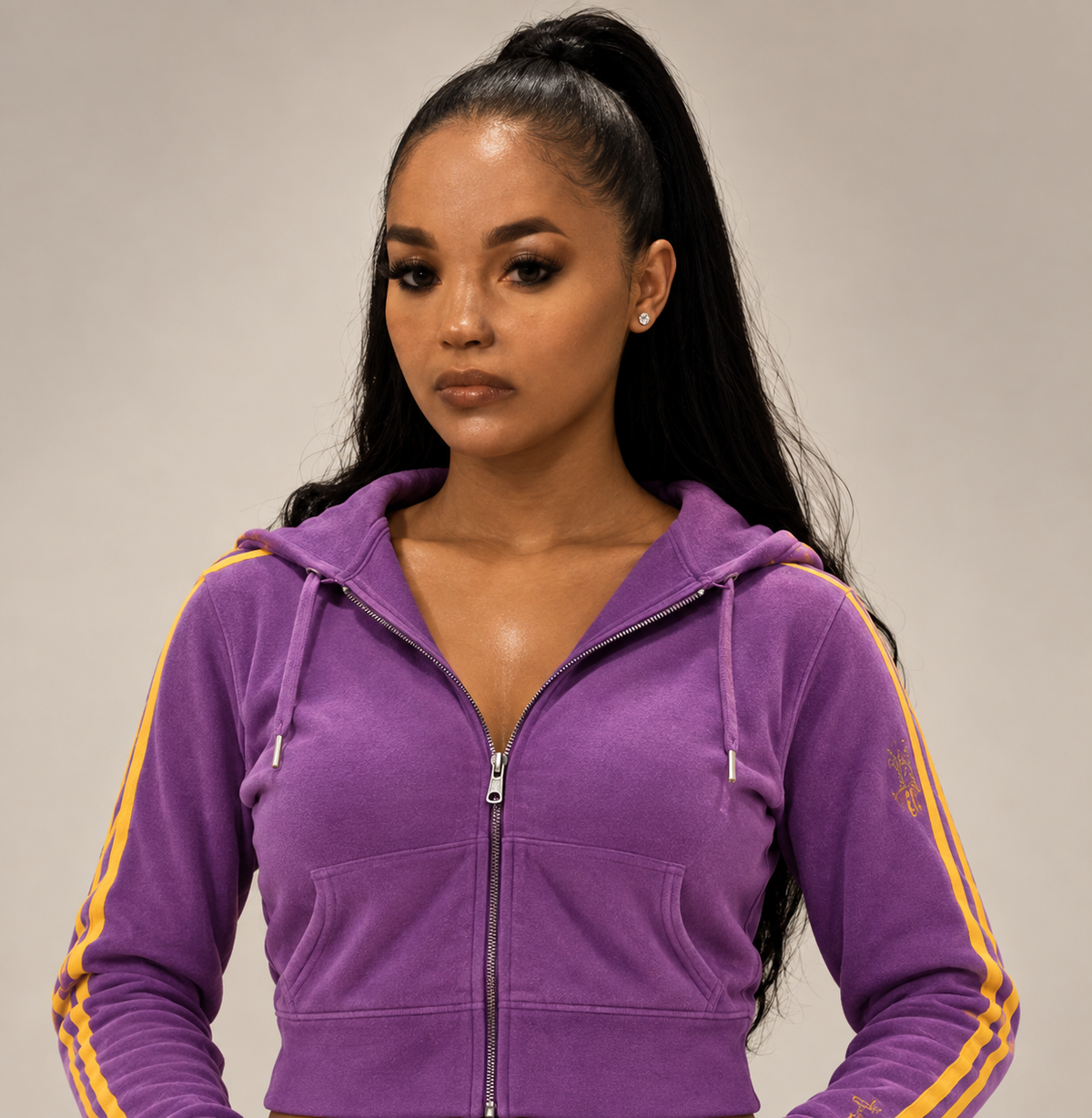 VIOLA ZIP HOODIE